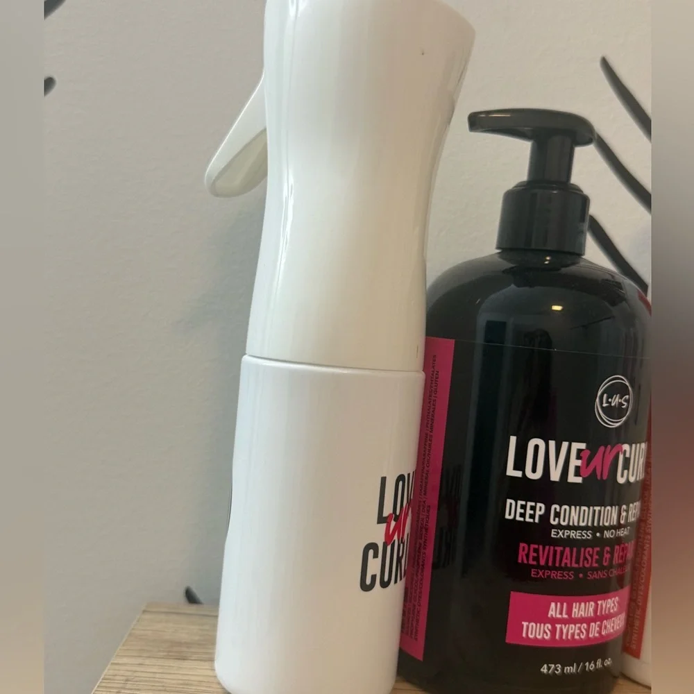 LUS Luv Ur Curls shampoo conditioner repair lot bundle of 7 - Picture 8 of 9